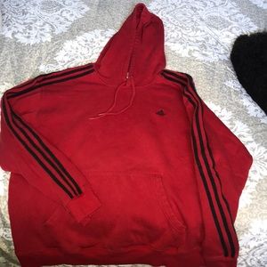 Men’s XL adidas red sweatshirt